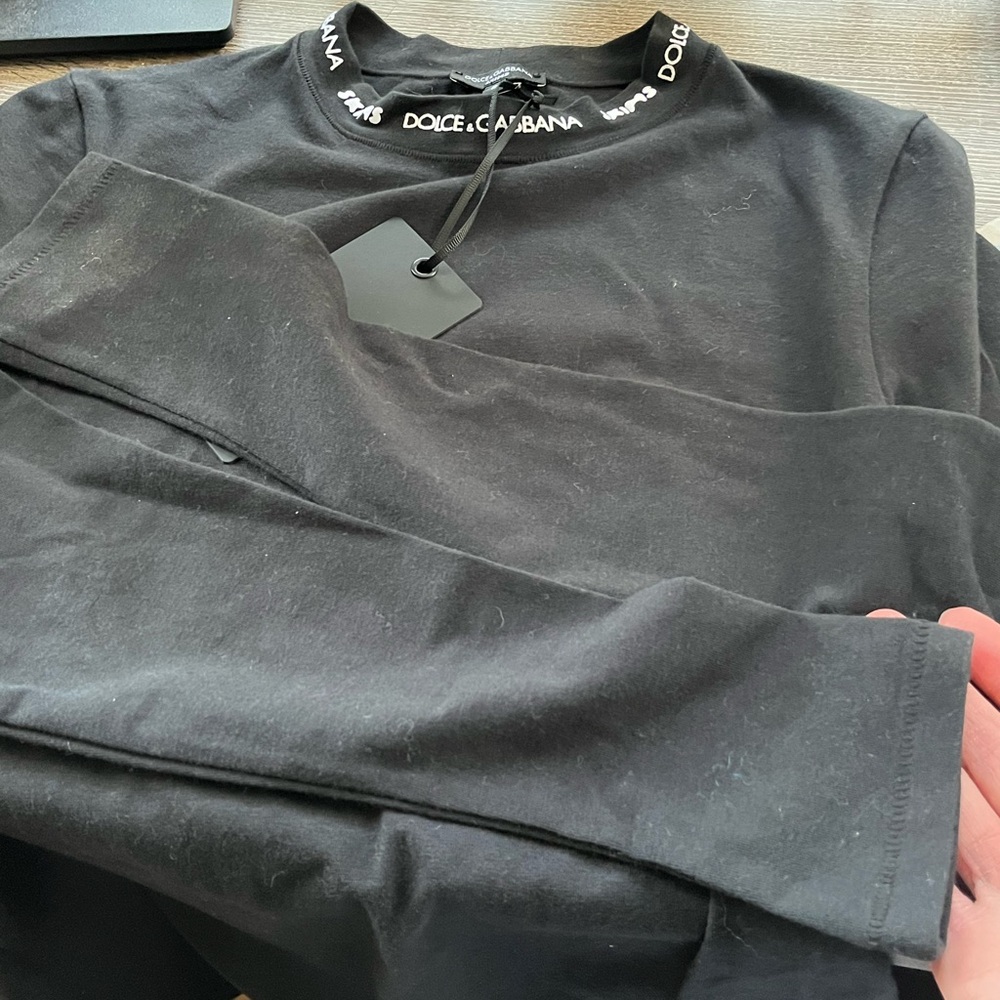 Skims x Dolce & Gabbana long sleeve tee